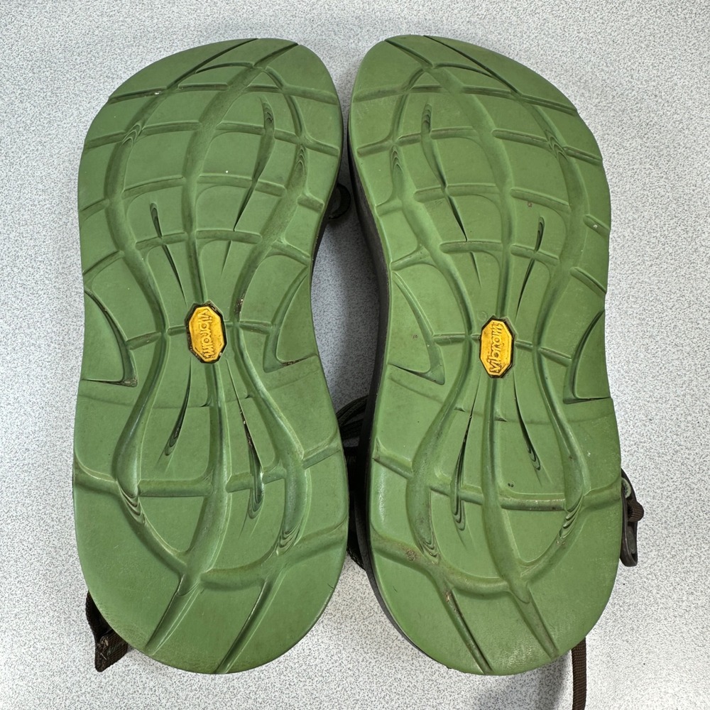 Chaco Women's 8 ZX/2 Classic Sandals Green Brown Strappy Hiking J105702 - Picture 3 of 7